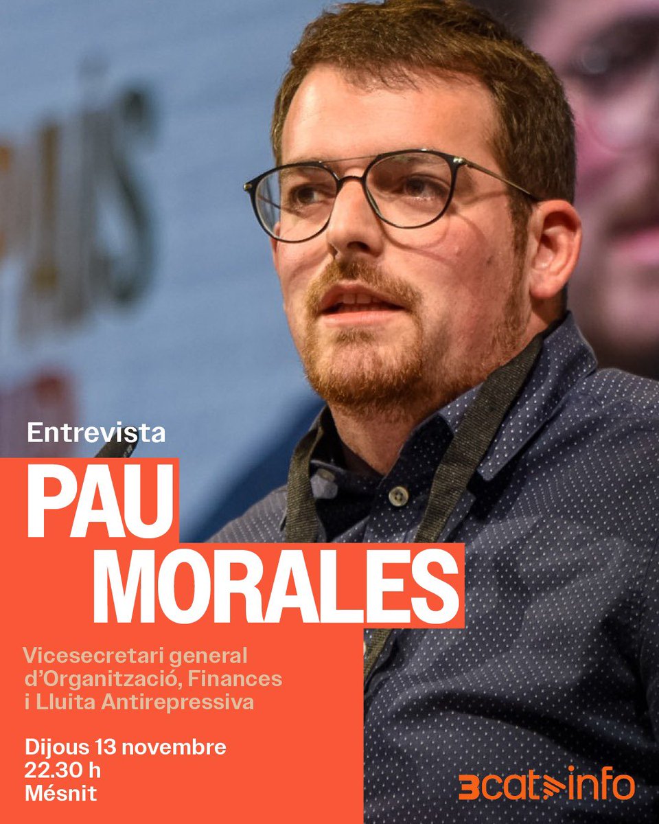 📺 Avui, a les 22.30h, <a href="/PauVilassar/">Pau Morales Romero</a> visita el #MésNit3Cat de <a href="/3CatInfo/">3CatInfo</a>