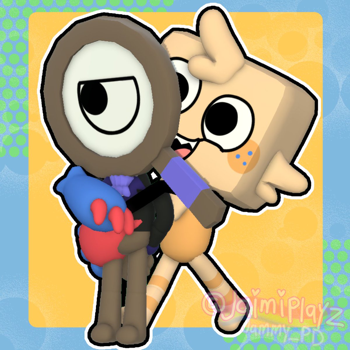 Jaimiplayz's tweet image. Goob x Rodger!
(requested by anon)
#dandysworld