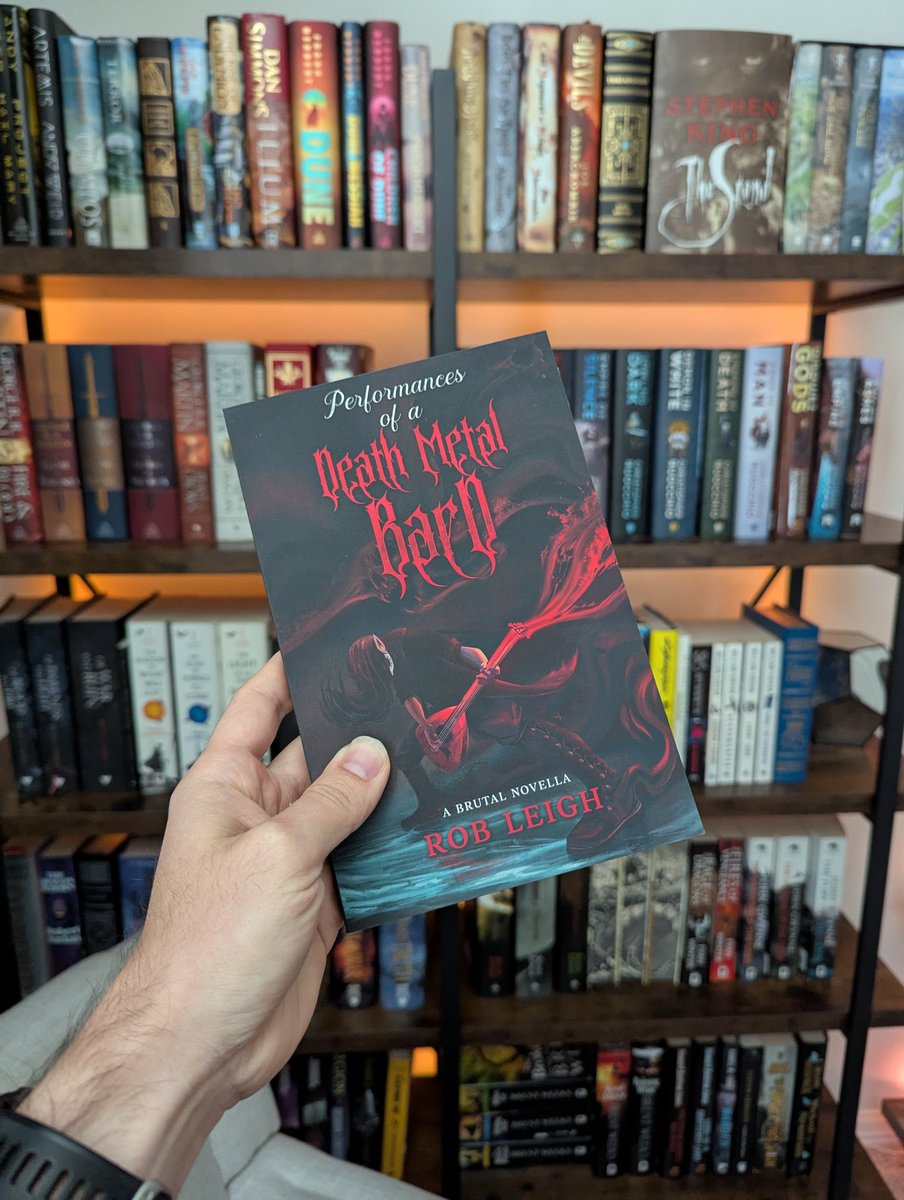 BiblioTheory's tweet image. Next read is Death Metal Bard by @ProblyRobWriter 🤘