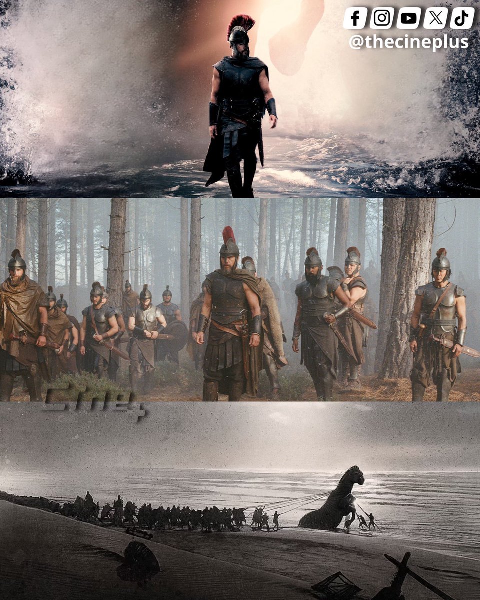 Tenemos nuevas imagenes de 'The Odyssey' la nueva película de Christopher Nolan. Llega a cines 17 de Julio de 2026.