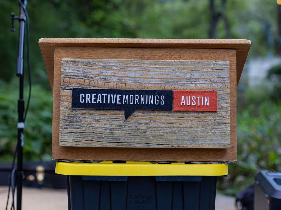 CM_Austin's tweet image. Having our speaker sign the podium is one of our favorite traditions. Big thanks to our October speaker Nammy Sirur #CMsoft #CMATX