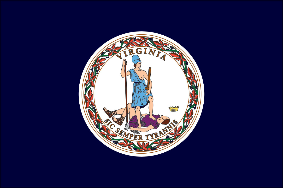 Virginia - Half-Staff Alert - ​Governor Youngkin ordered U.S. &amp; Virginia flags to half-staff November 14, 2025 to honor U.S. Navy Captain Thomas Edwin Scheurich. flagsexpress.com/blog/flags-hal…