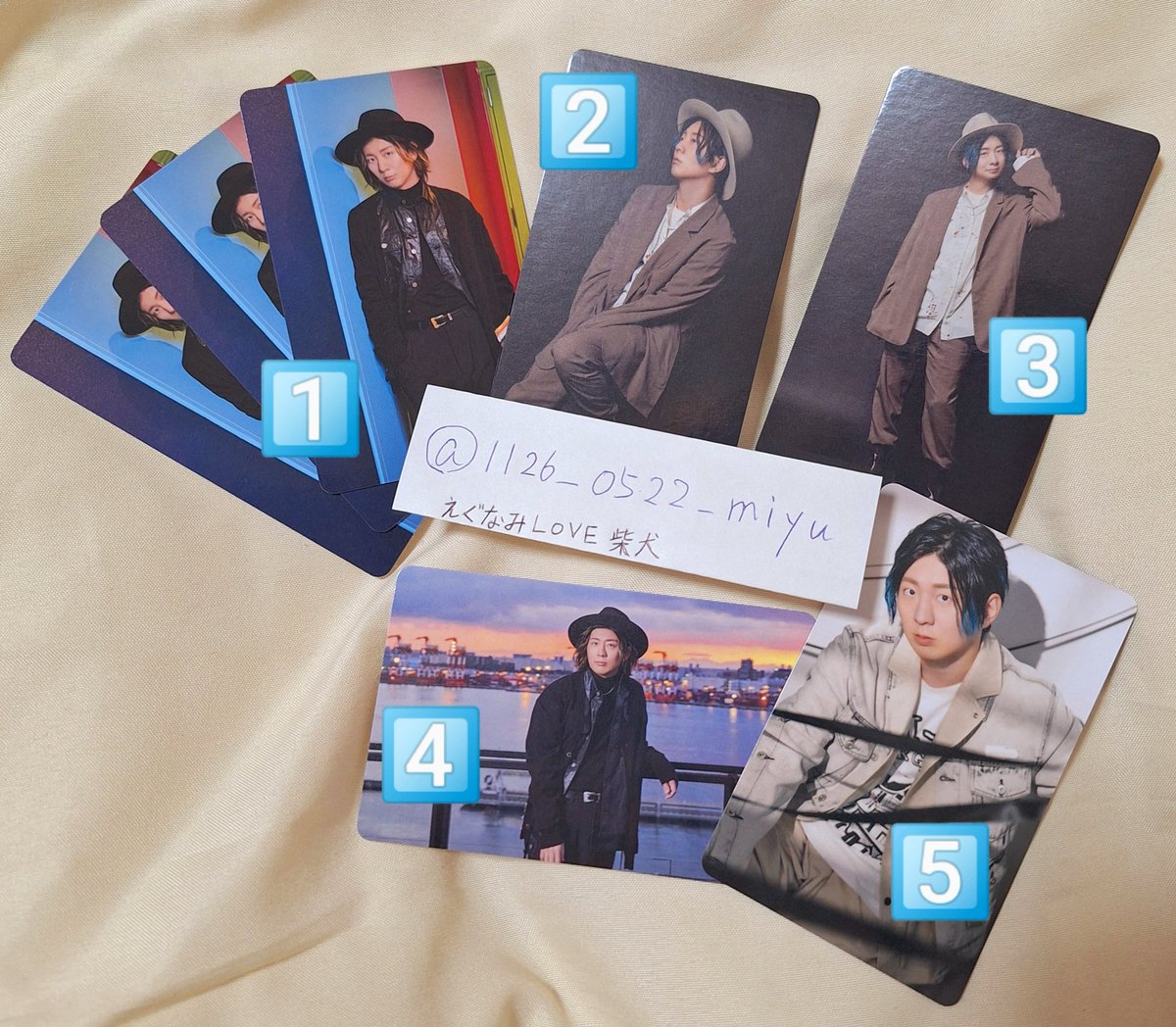 kiramune フォトカ 交換 キラフェス 譲 木村良平さん 求 浪川さん 江口