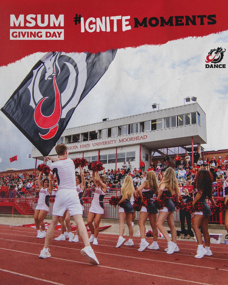 MSUM_Dance's tweet photo. #Ignitemoments like these on #MSUMGivingDay  MSUM Giving Day is on November 14th 2024  https://t.co/Es0a4zQnzl  ROLL DRAGONS!! https://t.co/mnAKZQxiek