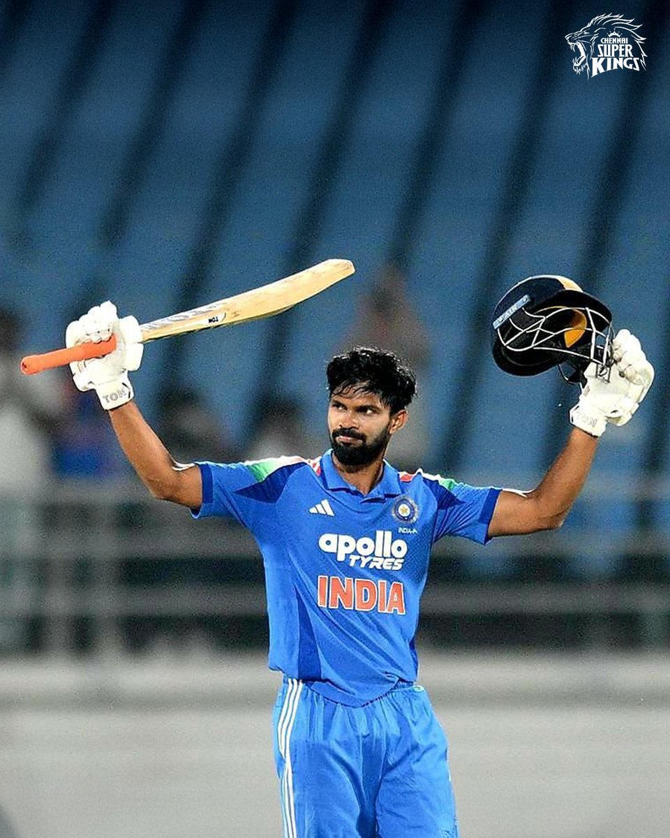 Raise the bat for the world to see! 💪💯

#WhistlePodu
📷  : Vijay Soneji-Sportstar