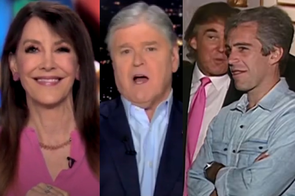 BREAKING: Sean Hannity panics live on-air as his progressive guest brings up Trump's Epstein scandal and apparent dementia — derailing his carefully planned propaganda.

This segment was quite the shock for unsuspecting MAGA viewers...

Hannity, a diehard Trump supporter, started