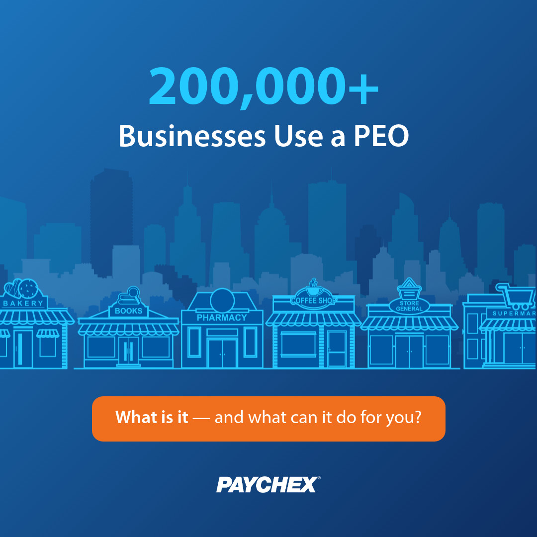 Paychex's tweet image. What if you could grow 2x faster, cut turnover by 12%, offer Fortune 500-level benefits, and spend less time on HR admin? You can — with a professional employer organization (PEO). Find out what you’re missing: bit.ly/3JZfBjk

#PEO #HRManagement #HRSolutions