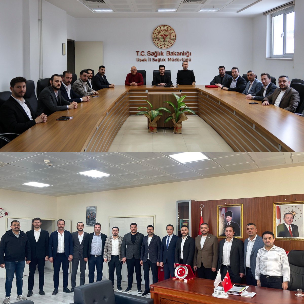 📍Uşak

Genel Başkanımız, Genel Merkez Yönetim Kurulumuz, Uşak İl Teşkilatımız ve Manisa Şube Başkanımız ile birlikte Uşak İl Sağlık Müdür V. Uzm. Dr. Nihat Bulandere ve Uşak Aile ve Sosyal Hizmetler İl Müdürü Sn. Zekai İnan’ı ziyaret ettik.

İl Müdürlerimize misafirperverlikleri