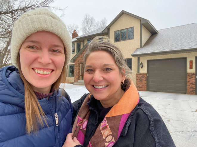 OrfieldDesign's tweet photo. Site visit success 🏡✨ Laura &amp; Amy, our lead project drafter, met with a homeowner last week to discuss an exciting primary bath remodel. We can’t wait to bring their vision to life!
.
#OrfieldDesign #HomeRemodel #BathroomRemodel #MinnetonkaMN #MNResidentialRemodeler https://t.co/SoBwpgutjM