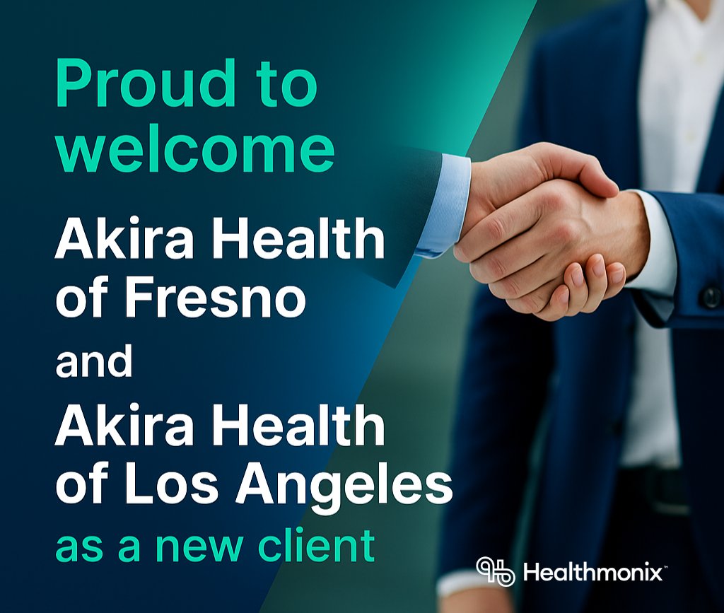 Healthmonix's tweet photo. We’re excited to welcome Akira Health of Fresno and Akira Health of Los Angeles as a new client!

Looking forward to supporting their teams with streamlined quality reporting and data-driven performance improvement. 📈

Learn more here: https://t.co/6v5iqRXBml

#qualityreporting https://t.co/C0iVFF7ZL3
