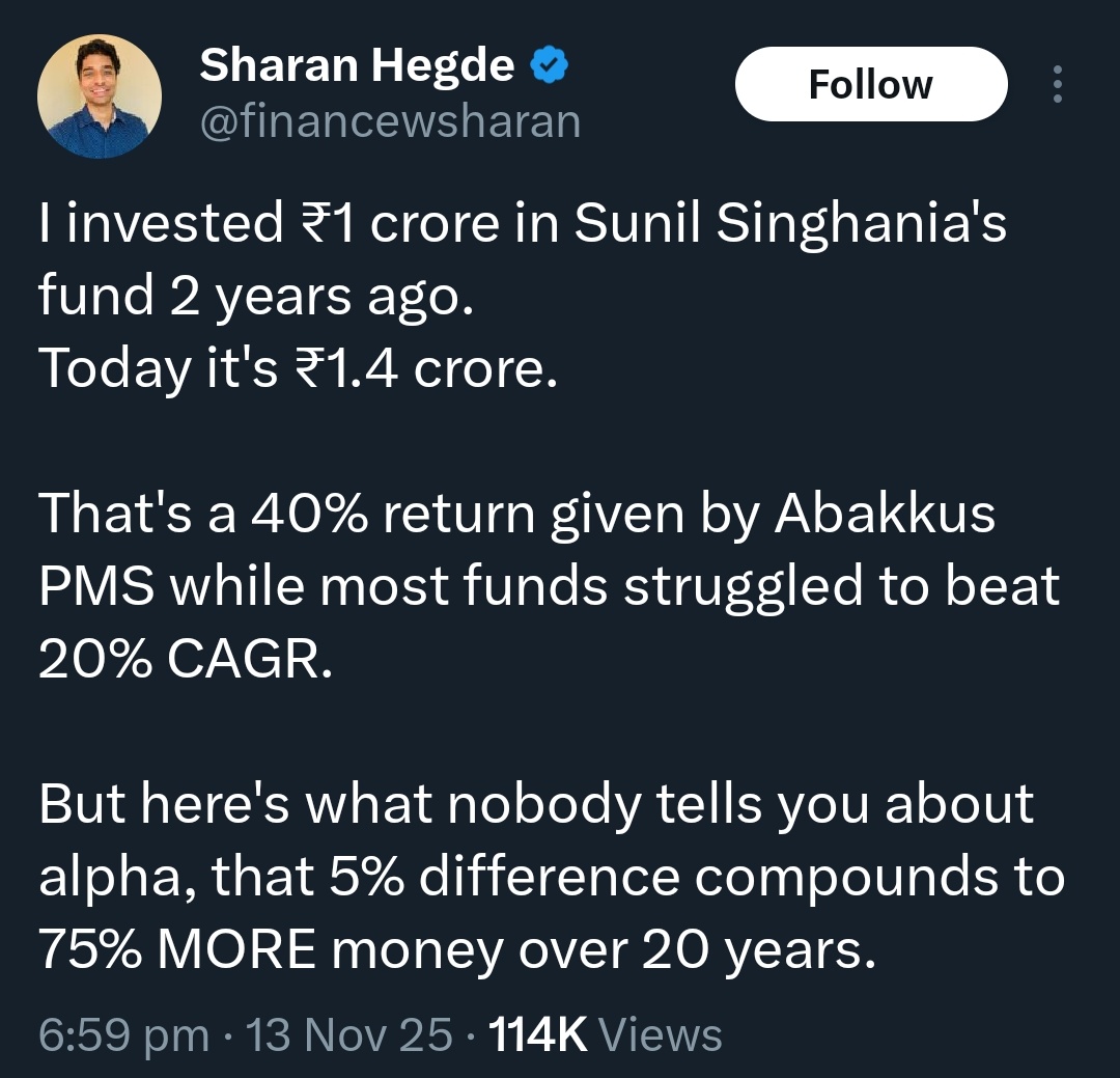 Till date I was under impression that all these finfluencers know is CAGR calculation but I was wrong, these guys don't even know CAGR calculation, forget about finance.