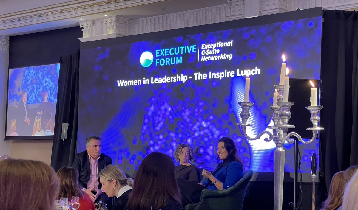 Superb advice at The Executive Forum ‘Women in Leadership’ event ⁦<a href="/ShelbourneHotel/">Shelbourne Hotel</a>⁩ earlier today. Some excellent advice from General Manager of Kellanova, Sarah Ferguson and Managing Director of Certa, Orla Stevens. Delighted to attend on behalf of ⁦<a href="/VISIONCONSULT_/">VISION Consulting</a>⁩