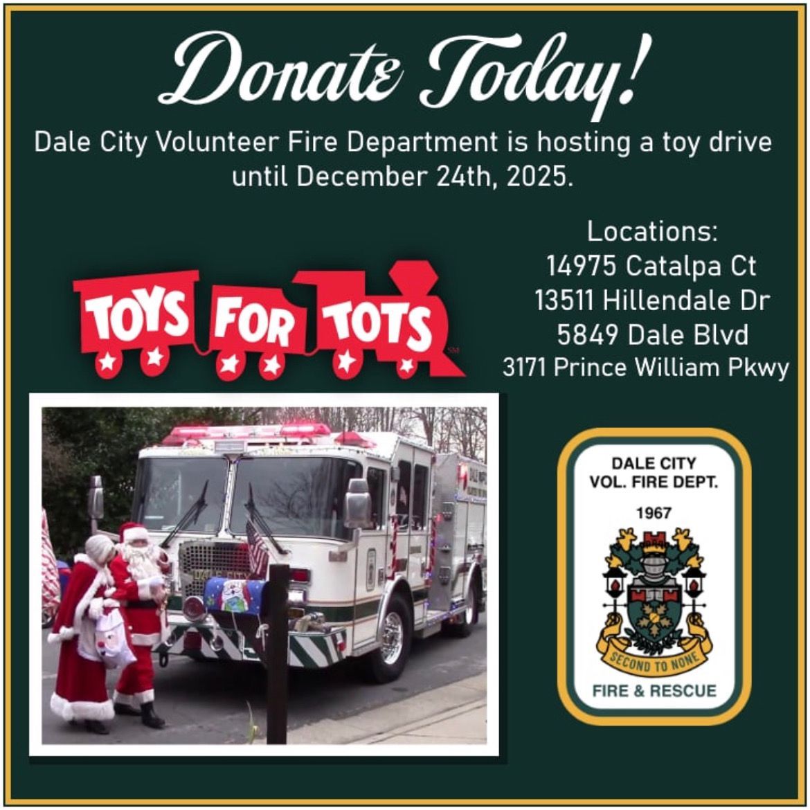 Dale City VFD tweet media