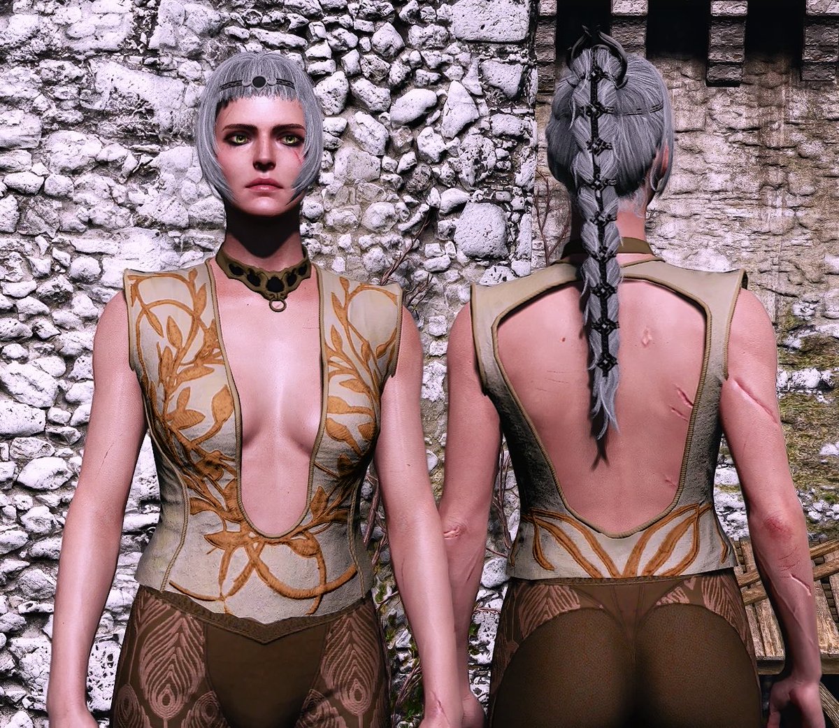 merigoldmaribor's tweet image. New dress unlocked! 

Shadowheart Set for Ciri 🤍

nexusmods.com/witcher3/mods/…