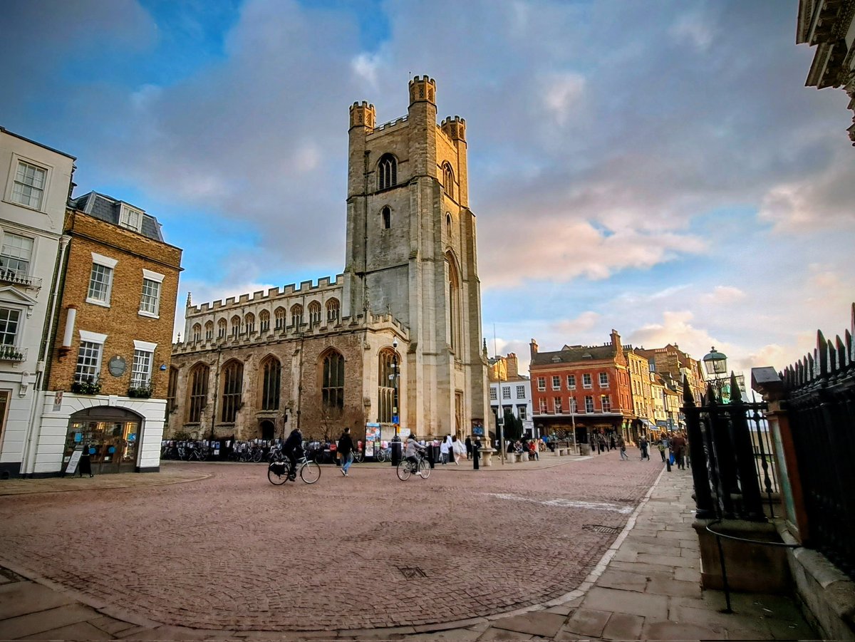 Great St Mary's, Cambridge.
The speech that Elizabeth I delivered in here in Latin during her visit to the university  in 1564 was an absolute tour de force. Find out more about her visit in my article in the latest issue of <a href="/TudorPlaces/">Tudor Places</a> magazine - out now!
 #cambridgeuniversity