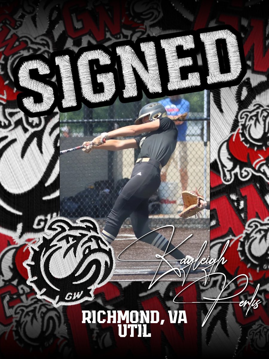 GWUSoftball's tweet image. Another Dawg runnin’ with us ✍️🐾❤️

Welcome to The Webb, Kayleigh Perks! #SkoDawgs #RunToWin