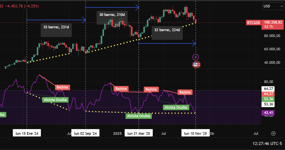 Para todo el que te dice que el Bear Market ya inicio  y usan las divergencias bajistas del RSI para justificar su argumento. 

Enséñale esto, será que el miedo no les permite ver la realidad?