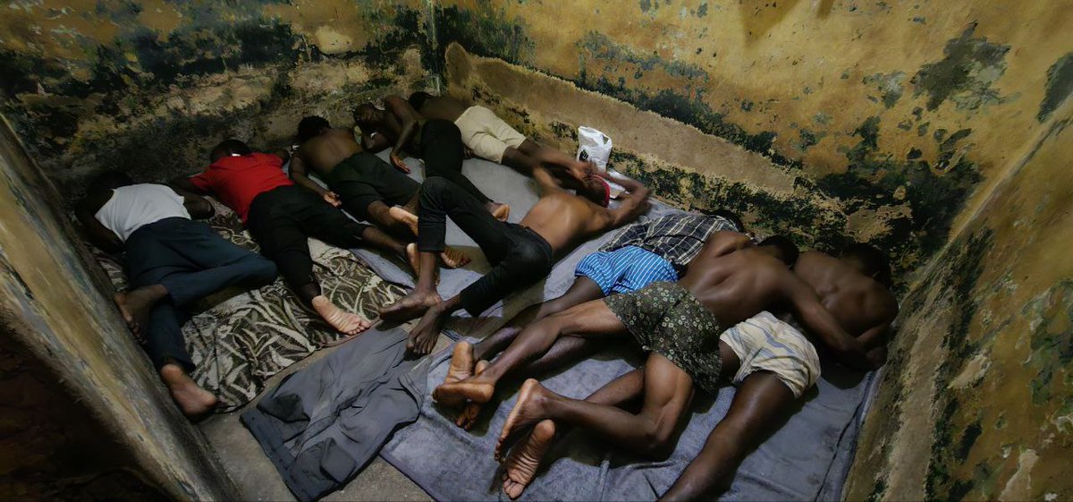 Airport Police station cells. Where #FixTheCountry protestors were held for 17 days for the #StopGalamsey demonstration.

This country is not a curse. Our leaders are!

Shalom