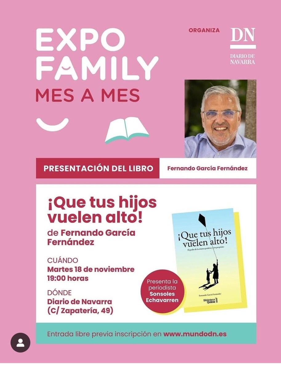 fergarfer's tweet photo. Si estás en Pamplona, ¿nos vemos el próximo martes? https://t.co/hdJ8vdwA0x