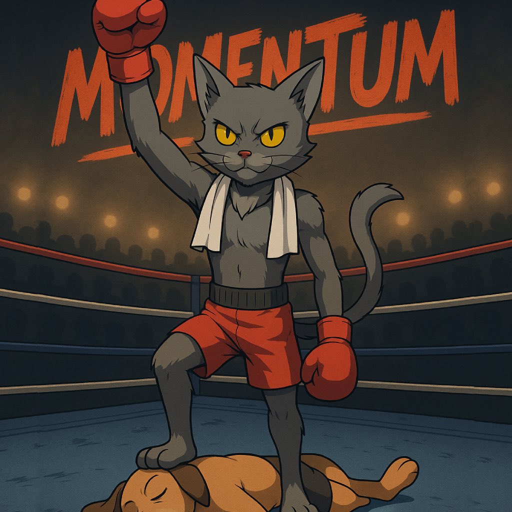 Earning every step, Momentum favors the faithful 👑