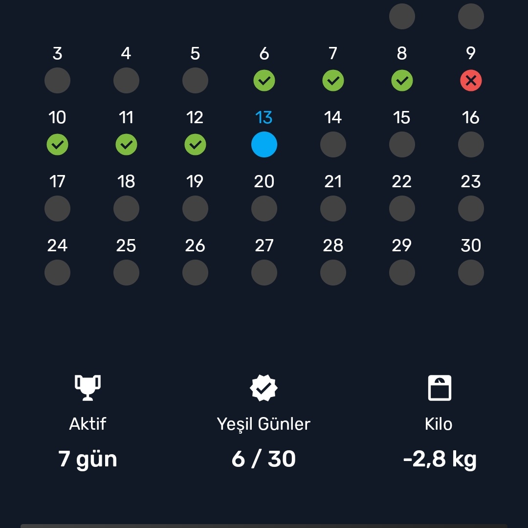 Minik minik... bi 8 kilo daha verirsem mutlu olucam (yetmez ama ilk etap için baya iyi olcak)