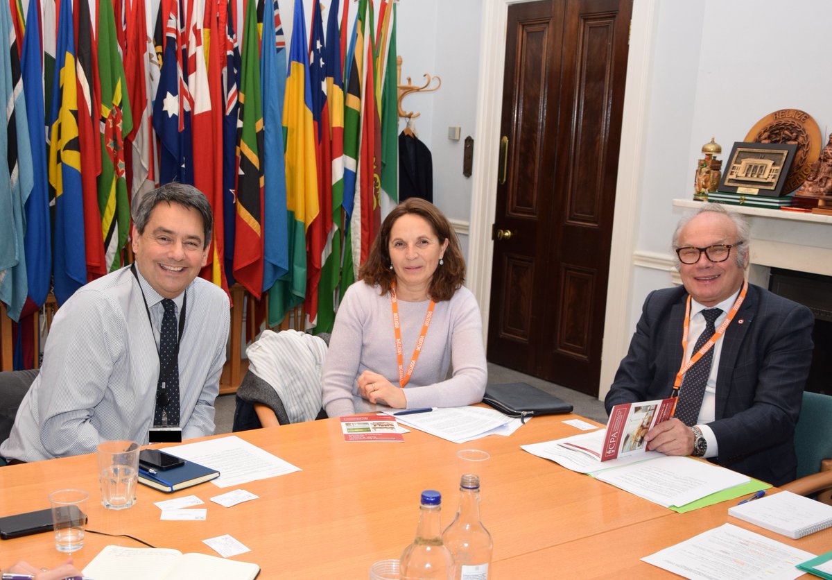 CPA_Secretariat's tweet image. French MPs 🇫🇷 met with #Commonwealth Parliamentary Association on best practice in parliamentary diplomacy

Pierre Pribetich MP &amp;amp; Liliana Tanguy MP discussed w/ CPA Secretary-General Stephen Twigg parliamentary strengthening like CPA’s Democratic Benchmarks for Legislatures