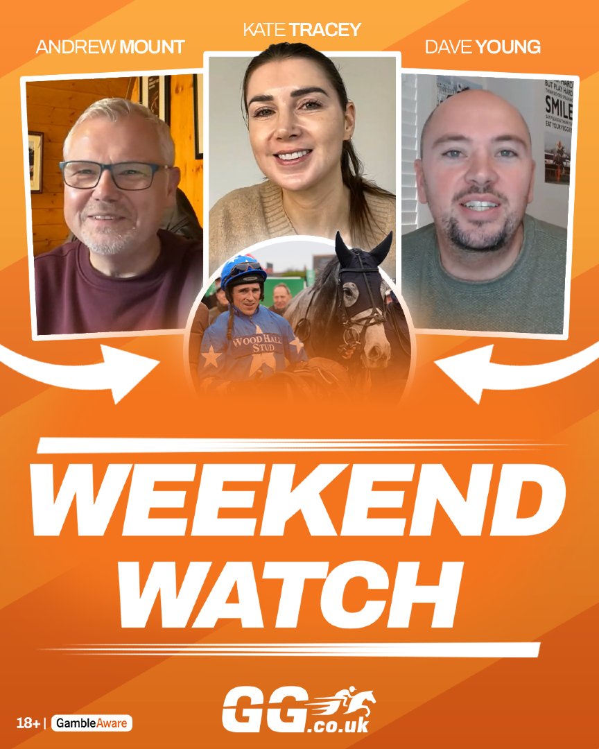 🚨 WEEKEND WATCH IS LIVE 🚨

Both <a href="/KateTracey12/">Kate Tracey</a> &amp; Cheltenham return to give you a blockbuster weekend!

<a href="/CheltmentalFB/">Cheltmental</a> &amp; <a href="/TrendHorses/">Andrew Mount</a> give their verdict on all the ITV racing &amp; more! 👇

📺 WATCH: youtu.be/pWyVYrDTBJk