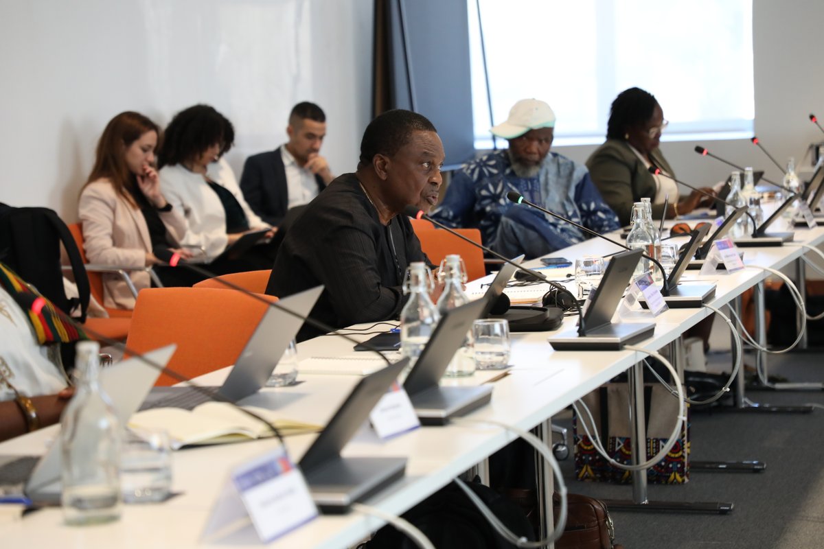 PolicyCenterNS's tweet photo. 📸 We were delighted to host the Strategy Group Meeting of the @_AfricanUnion Network of Think Tanks for Peace (AU #NeTT4Peace), an initiative led by the @AUC_PAPS. The Policy Center for the New South is among the founding members of the Network and serves as part of its Steering Committee. The meeting took place at PCNS headquarters in Rabat from 11 to 13 November 2025.