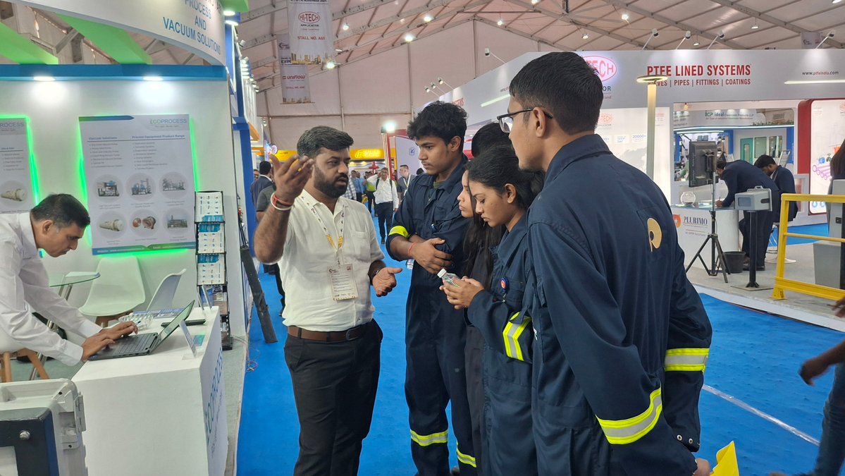Economyprocess's tweet image. Day 2 at #DahejIndustrialExpo 2025!

Exciting interactions, innovative tech, and impactful discussions on Vacuum &amp;amp; Process Solutions.
Visit Stall A53 – Near Atali, Dahej GIDC, Gujarat.
📅 Nov 12–14

#ECOPROCESS #VacuumTechnology #DahejExpo2025 #EngineeringExcellence
