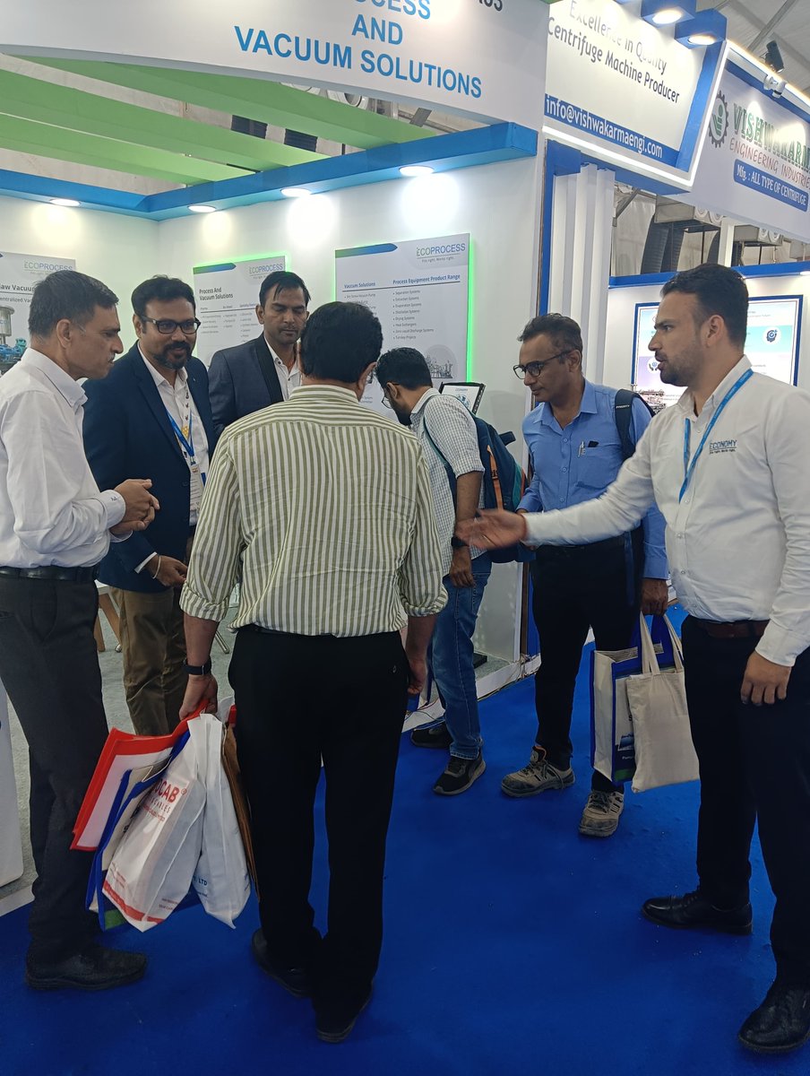 Economyprocess's tweet image. Day 2 at #DahejIndustrialExpo 2025!

Exciting interactions, innovative tech, and impactful discussions on Vacuum &amp;amp; Process Solutions.
Visit Stall A53 – Near Atali, Dahej GIDC, Gujarat.
📅 Nov 12–14

#ECOPROCESS #VacuumTechnology #DahejExpo2025 #EngineeringExcellence