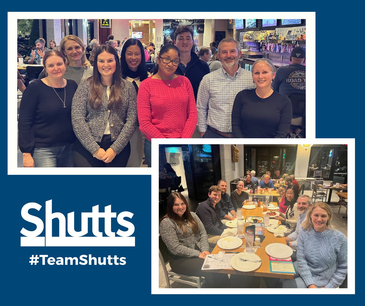 The #Shutts &amp; Bowen LLP #Jacksonville office recently participated in a #Trivia night at their local Mellow Mushroom Pizza Restaurant. Representing #TeamShutts were Ryan Maloney, Tala Woods, Dhaima Gray, Sydney Moran, Jack Whelan, Leigh Garrett, Martha Rabbitt and Erica Fine.