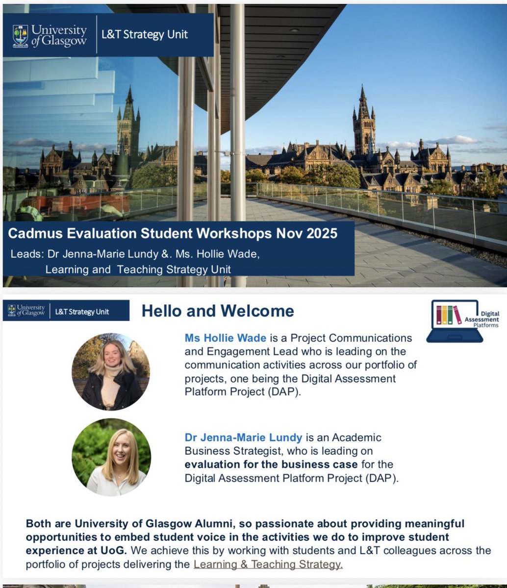 DrJMLundy's tweet image. A lively on campus discussion with students in our student feedback workshop to help shape their assessment experiences. Some great reflections and helpful suggestions on learning through assessment. Thank you to all the students that braved the rain to join us ☔️ @UofGlasgow