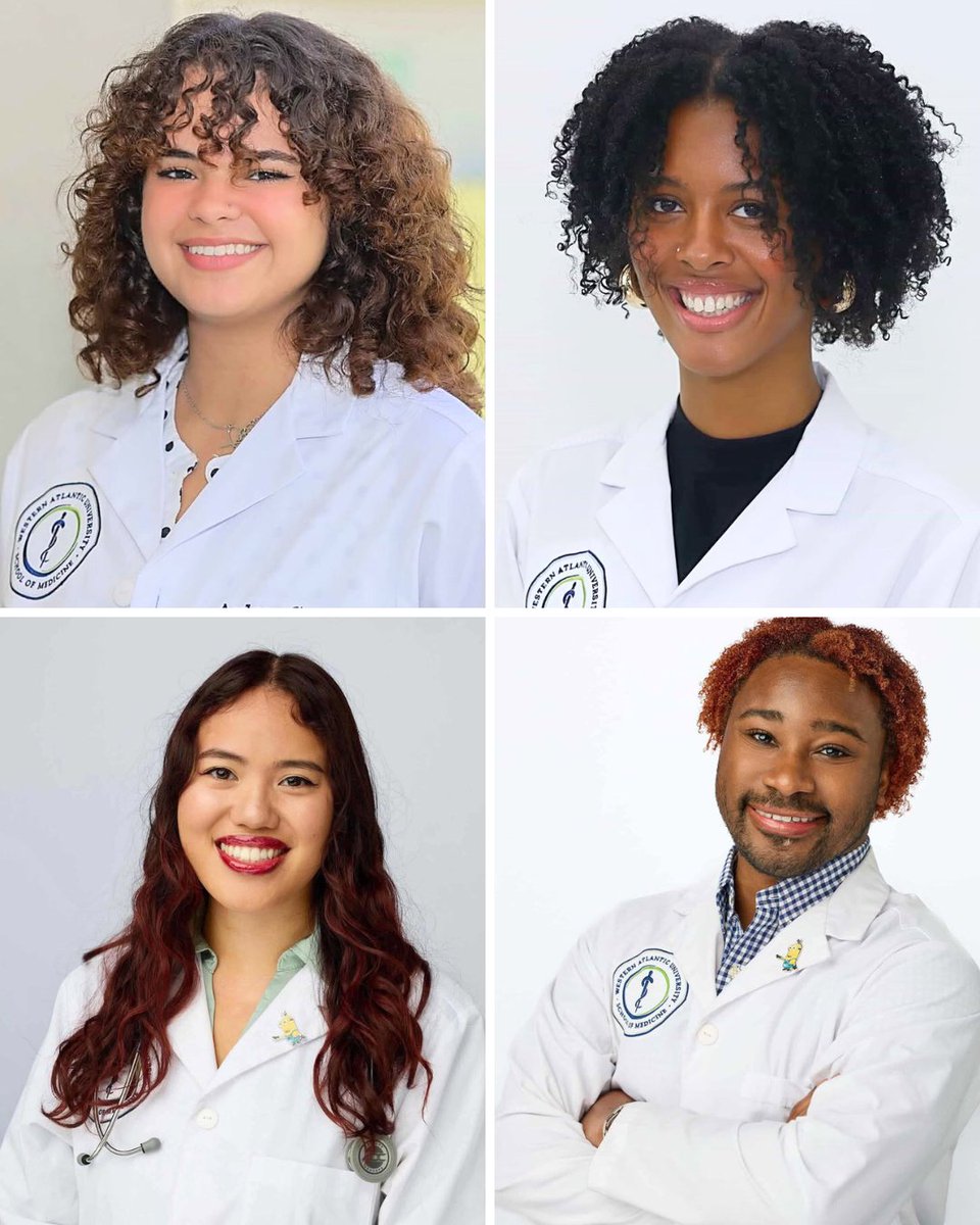 Big congrats to WAUSM students Aylen Sosa, Irvin Pamah, Najae Simmons, and Tiffany Phan, whose scholarly work was one of just 18 selected for presentation at the Virginia Academy of Family Physicians 2025 Scholarly Symposium.