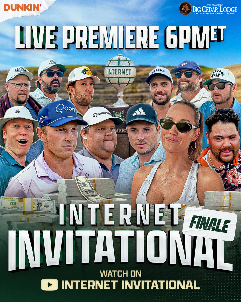 stoolpresidente's tweet photo. TONIGHT TONIGHT TONIGHT.   THE MOST WATCHED YOUTUBE GOLF EVENT OF ALL TIME.   @Internetinvite https://t.co/Z2o28bYObb