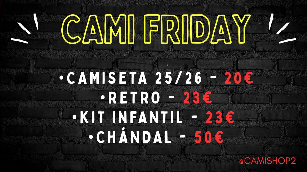 Camishop tweet media