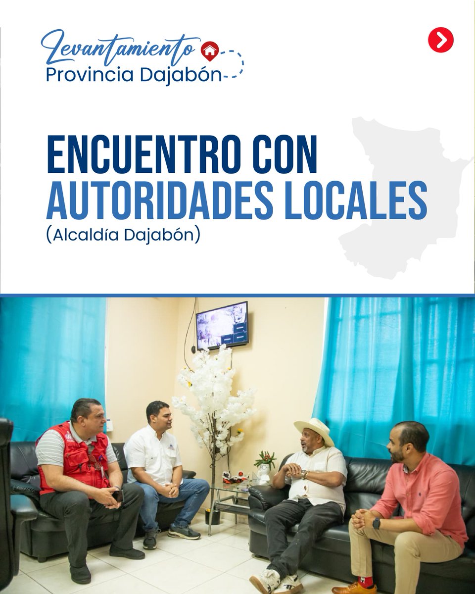 SiubenRD's tweet image. En el marco del levantamiento socioeconómico en la provincia Dajabón, el equipo del SIUBEN sostuvo encuentros con las autoridades locales para fortalecer la colaboración interinstitucional.

@UNFPARD @UnionEuropeaRD 

#CifrasQueIncluyen #DatosQueTransforman #Dajabón #SIUBEN