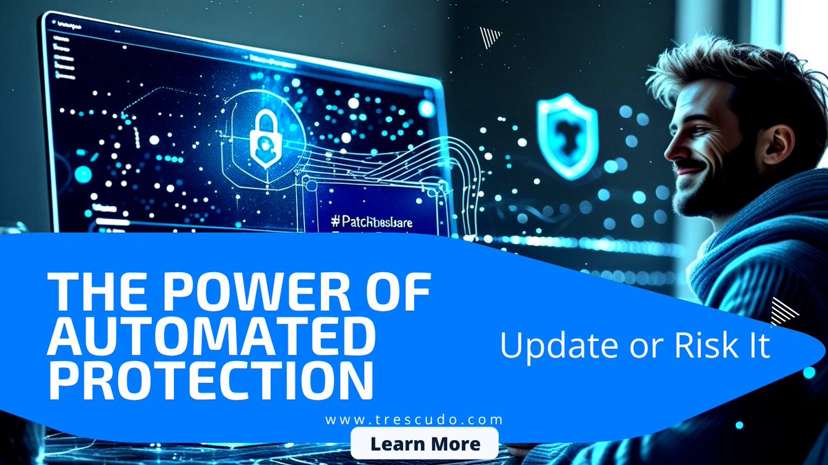 TrescudoCyber's tweet image. “Hey, did you update your software?” 🤔 If not, you’re at risk!

Trescudo automates updates so you don’t have to worry.

#PatchEveryday #HyperAutomation #AgenticAI