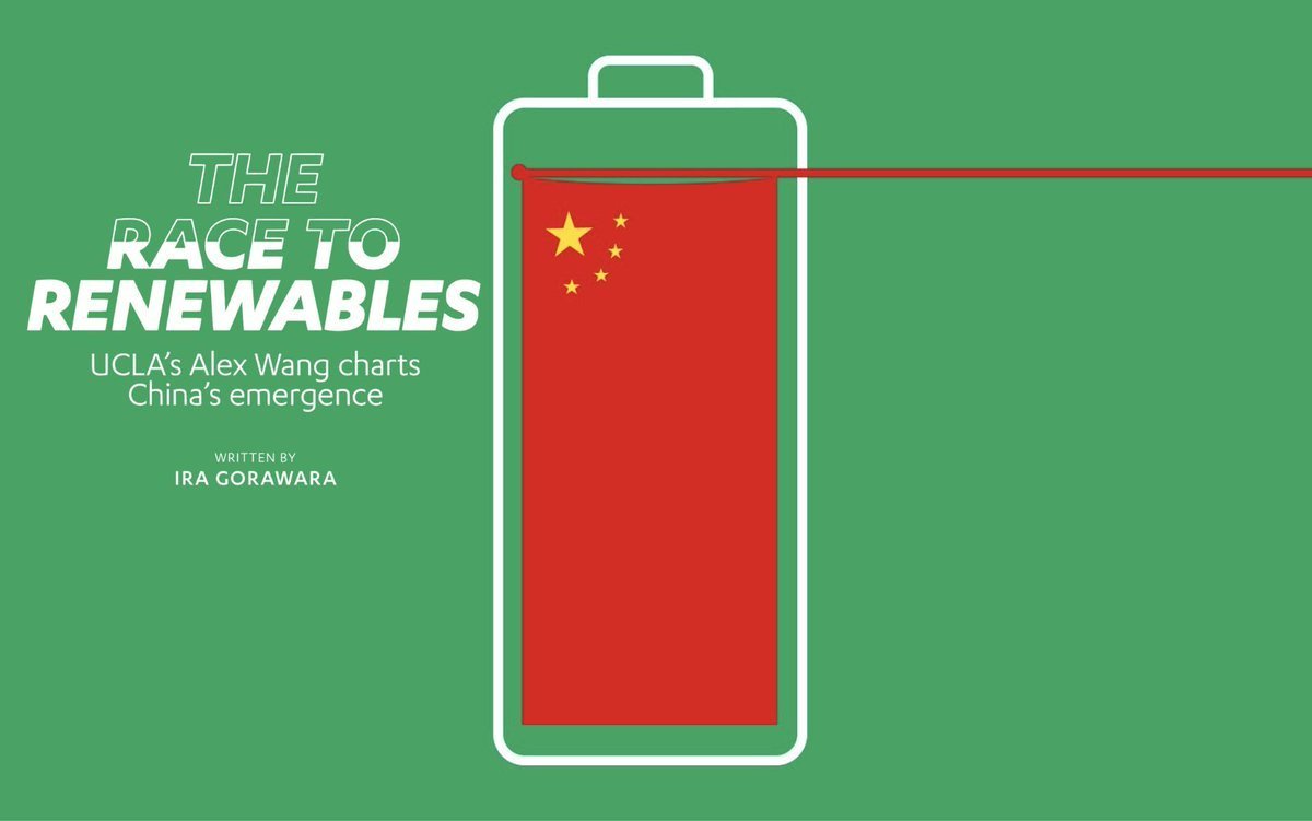 IraGorawara's tweet photo. Really excited to share my newest for @UCLABlueprint.  

Had the chance to chat with @greenlawchina about how China's clean-energy push — from EVs to renewables —is leaving the U.S. playing catch-up.

We're receiving print copies soon! For now, more here:

https://t.co/bQaBvVLJpv https://t.co/RHJuJiCtVt