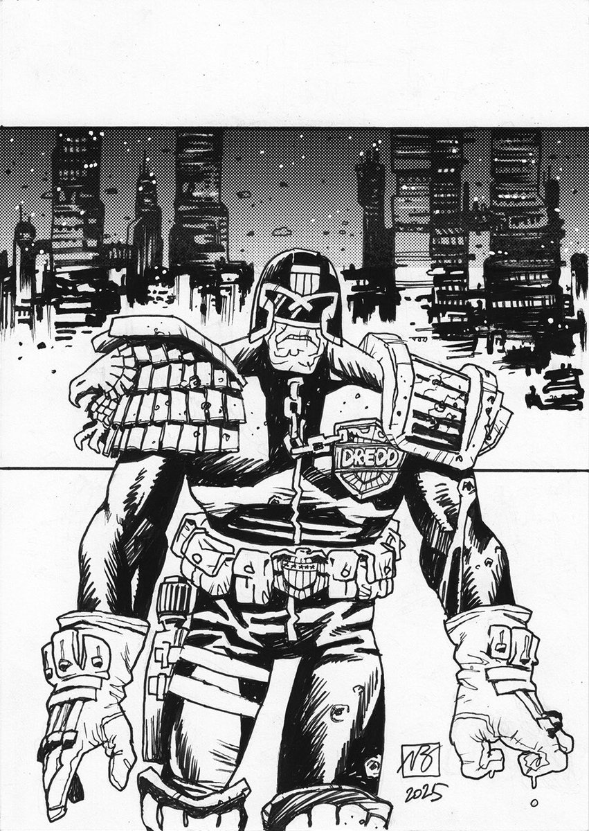 Judge Dredd / patreon commission