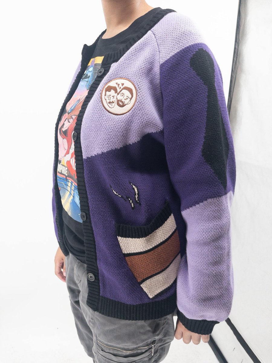 SleepySheepys's tweet image. My big project is finally here! #Stobotnik inspired matching cardigans :). I love how they turned out. Keep an eye out for preorder information next week! 
#robotnik #AgentStone