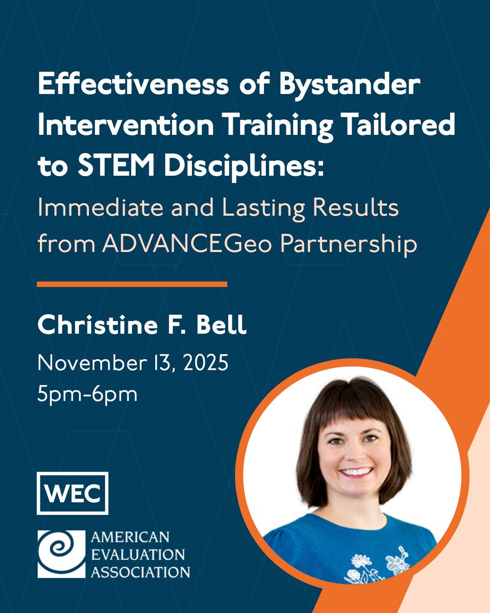 Hey evaluators and friends, will you be traveling to Kansas City for this year's American Evaluation Association conference? If so, please join us for today's following sessions:
Learn more here: evaluationconference.org
