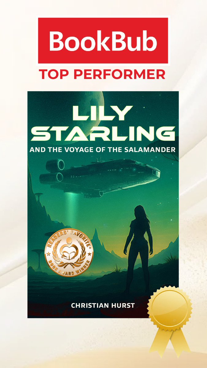 Proud moment: my BookBub feature ended up being a top performer.
Grateful for every reader who’s discovering Lily’s world for the first time.