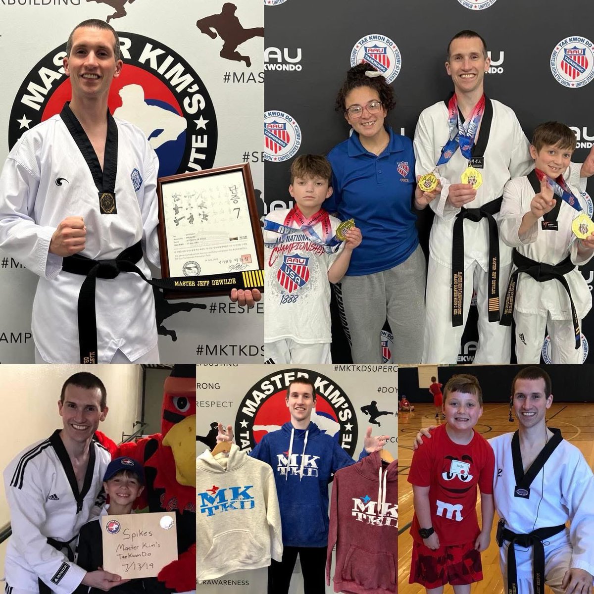 🎁🎂 Like this to wish Master Jeff DeWilde a very happy birthday. DYK Master DeWilde began his training at #MKTKD Penfield location in 1993? Ever since then, he’s been a committed martial artist and an ambassador for MKTKD and now the proud owner of Greece MKTKD.