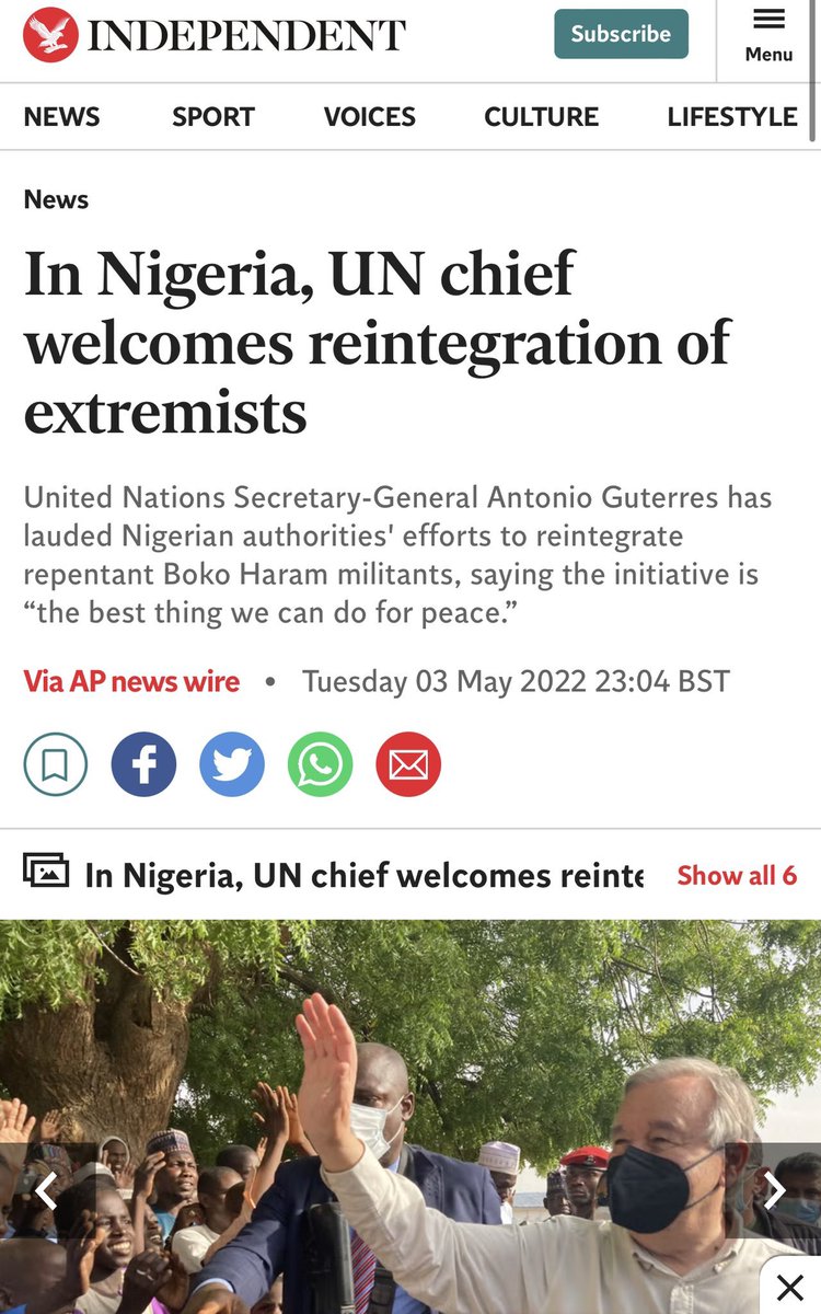 <a href="/General_Somto/">Somto Okonkwo</a> It was their agreement to suppress the beeming of light on the atrocities against Christians in Nigeria. 
But we will keep telling th stories.