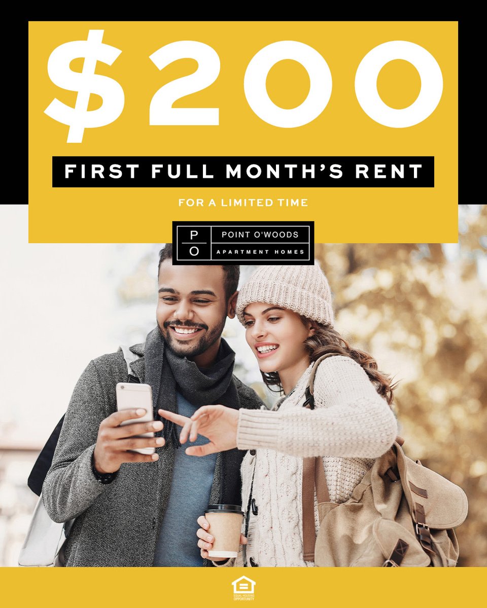 PointOWoodsofMS's tweet image. Thankful for sweet savings at #PointOWoods Apartments in #HattiesburgMS! 🥧

This season, we’re serving up deals you’ll be pumpkin to talk about! 🍂 For a limited time, enjoy NO app fee, &amp;amp; qualified applicants can pay just $200 for the 1st month's rent! 📝 pointowoodsms.com