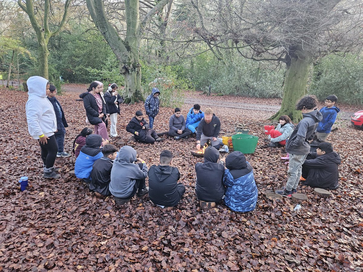 Year616's tweet photo. Some survival fire-lighting 🔥 
@HolyFamilyScho1 https://t.co/TbMUeFGr23