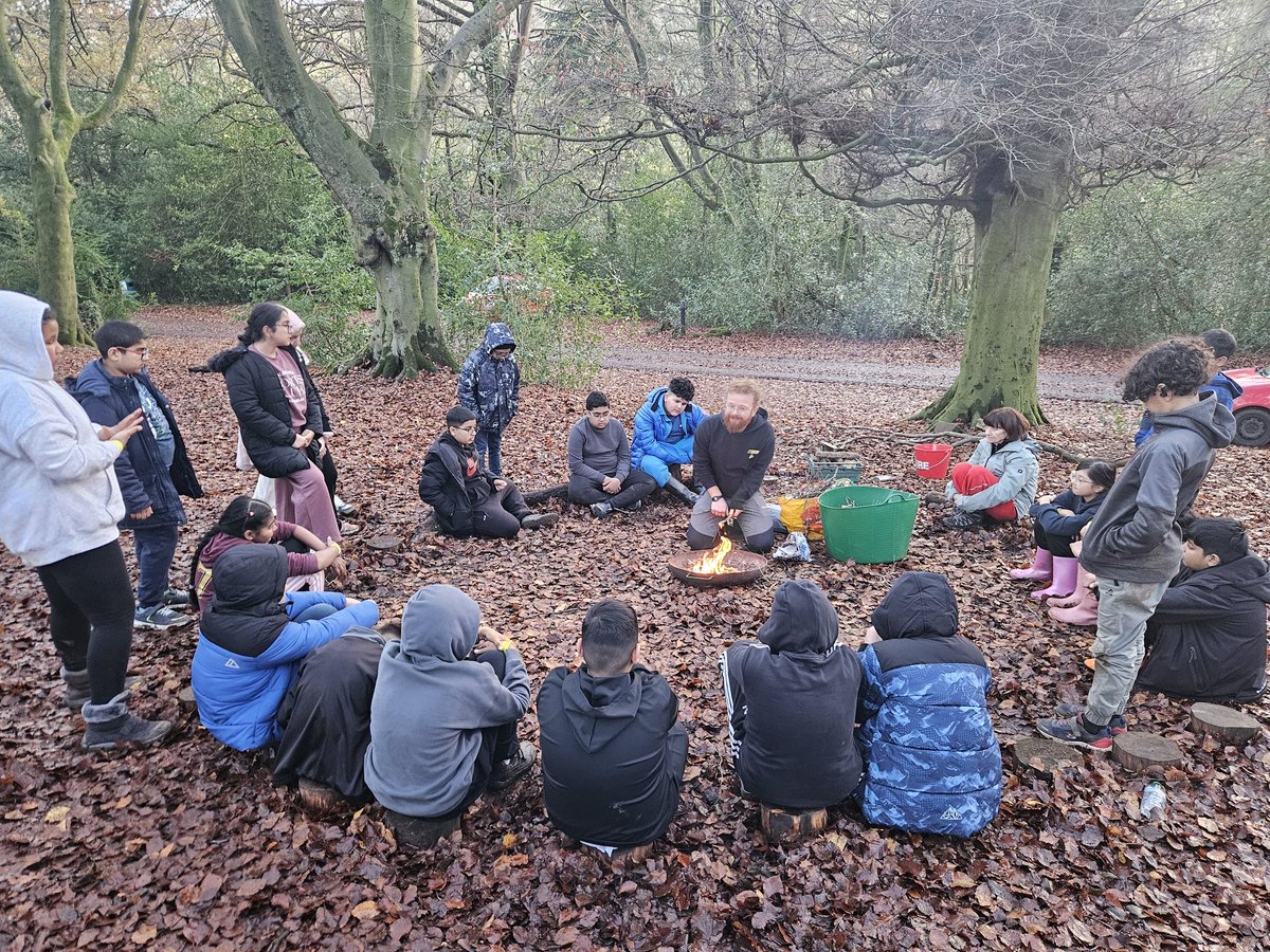 Year616's tweet photo. Some survival fire-lighting 🔥 
@HolyFamilyScho1 https://t.co/TbMUeFGr23