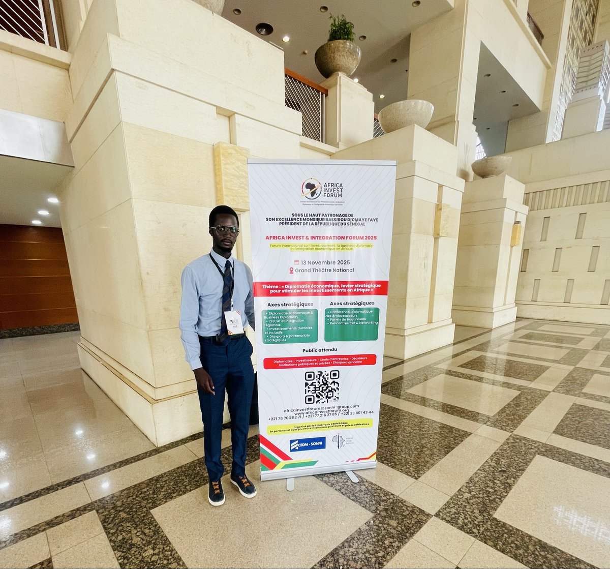 stecsservice's tweet photo. SOUS LE HAUT PATRONAGE DE SON EXCELLENCE MONSIEUR BASSIROU DIOMAYE FAYE PRÉSIDENT DE LA RÉPUBLIQUE DU SÉNÉGAL
AFRICA INVEST &amp; INTEGRATION FORUM 2025 

Forum international sur l'investissement la business diplomacy et l’intégration économique en Afrique https://t.co/s5tLwWzl1t