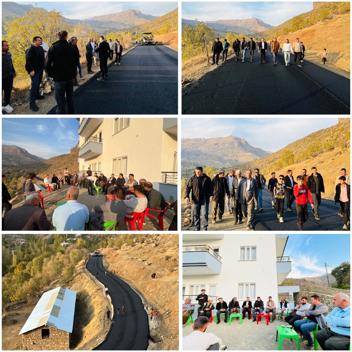 📍Uslu Köyü Akören Mezrası…

Teşkilatımızla birlikte Akören mezramızda devam eden BSK sıcak asfalt çalışmalarını yerinde inceleyerek vatandaşlarımızla hasbıhal ettik.

Vatandaşlarımıza en iyi hizmeti sunmak için gayretle çalışmaya devam edeceğiz.

Emeği geçen herkese teşekkür
