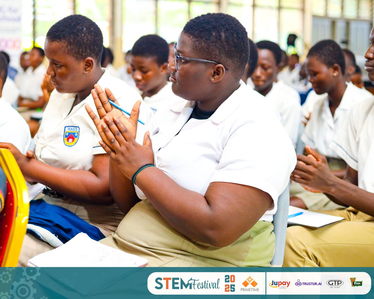 NSMQGhana's tweet photo. Thank you all for tuning in to today's episode of the #MentorshipSessions.
It was a blast! π₯π
#STEMFest25 #Primetime https://t.co/VXuE16nL3l